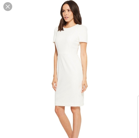 short sleeve sheath dress